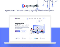 Agencynik - Creative Startup Agency Website Template