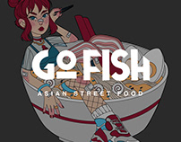 GO FISH | Illustration & logo design