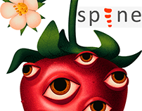 Creepy strawberry