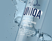 UNIQA - Mineral Water | Logo & Packaging Design