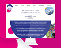 Web Design | Mount Blanc Cycling Challenge