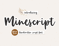 Minescript - Free Font