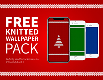 Free Knitted Wallpaper Pack for iPhone