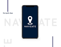 Navigate App Design.Prototype By Mayank Chauhan