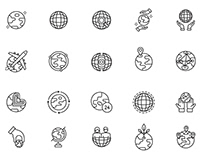 20 Earth Vector Icons