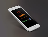 Sync App (Spotify+Facebook)