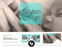 Geboortekaart Silvan