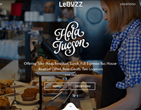 LeBuzz Caffee Flagship Website