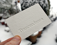 Trancendence - Letter Press Cards