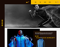 Nike- Web Concept/Prototype