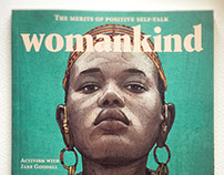 Womankind magazine covers.