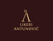 Antunović liquer labels