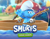 The Smurfs Ocean Cleanup Game Web/Mobile