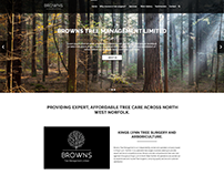 Design web layout of Bigbrowntree.com