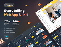 Storytelling - Web App UI Kit
