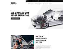 Auto Repair Website Design 2021