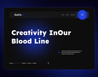 Colino Agency website design 2022