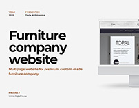 Furniture company website
