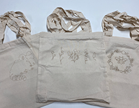 Laser Etched Tote Bags
