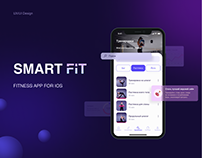 Fitness mobile app | UX/UI design