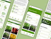 Дизайн мобильного приложения Organico