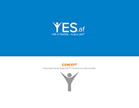 Yes.af - Logo Design