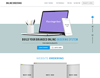 Online Ordering Website UI Design