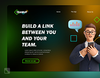 TeamUp - Webdesign