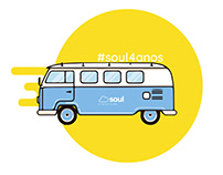 Logo #4anos Soul Urbanismo