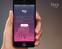 Foxy App Landing Page