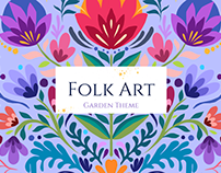 Folk Art | Garden Theme