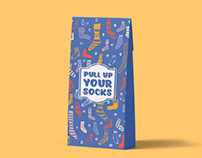 Pull up Your Socks: Doodle & Packaging