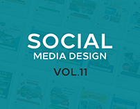 Vol.11 - Social Media Design | تصميم سوشيال ميديا