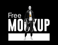 Free Mockup - Mannequin clothes
