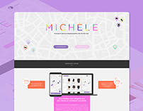 Michèle // Web and mobile service - 2015
