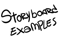 Storyboards examples