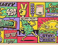 Cannabis Blog Illustration