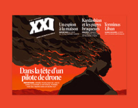 Revue XXI cover & illustrations