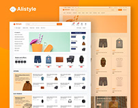 Marketplace e-commerce HTML template