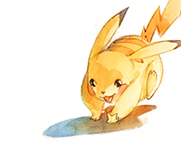 Watercolor Pokemon!