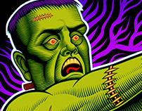 Frankenstein illustration
