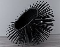 Hedgehog chair