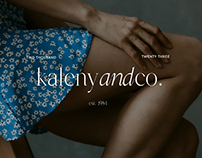 Kaleny & Co | Fashion Logo Design