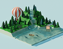 Low Poly World
