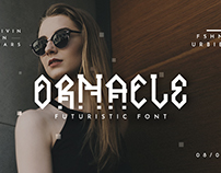 Ornacle - Futuristic Font