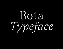 Bota Typeface