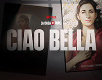 Netflix - La Casa de Papel - Ciao Bella