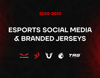 eSports social media & branded jerseys