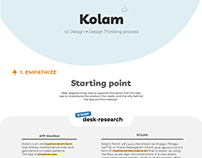 Kolam Case study