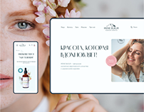 Irene Bukur Website Redesign - Cosmetics store
